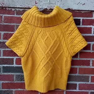 LOFT Ann Taylor Yellow Wool Sweater